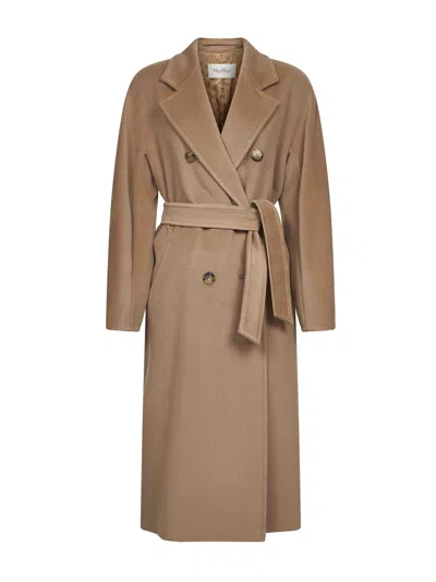 Max Mara Women Camel 101801 Icon Coat Madame Coat