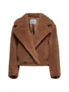 Max Mara Gardone Casual Jackets And Parka Brown In Multi