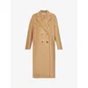 Max Mara Caronte Long Camel Coat In Camel