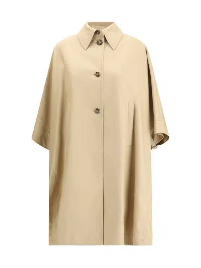 Max Mara Women Cape Jacket In Neutral