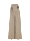 Max Mara Wide-leg Pant In Cotton Blend With Lurex