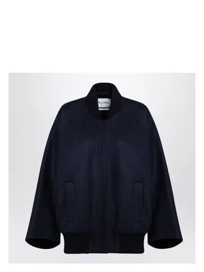 MAX MARA WOMEN'S CASHMERE CAPE BOMBER JACKET