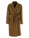 Max Mara Maxmara Women Melinda - Cashmere Midi Coat With Belt