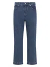 Max Mara Belt-loop Jeans In Blue