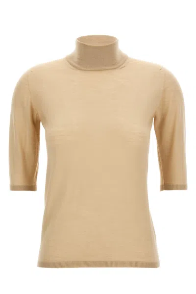Max Mara Women 'cecina' Turtleneck Sweater In Brown