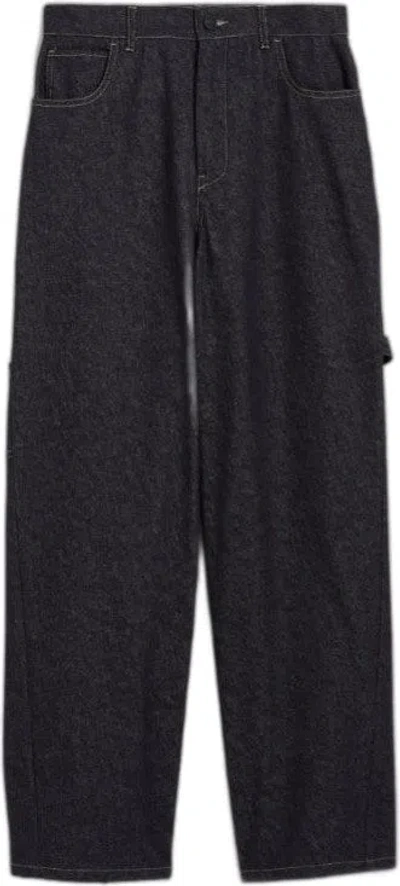 Max Mara Women's Centro Long Trouser Navy | Size 46 | 2411131161600001