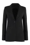 Max Mara Women's Circeo Single-breasted One Button Jacket In Black