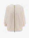 Max Mara Wool And Cashmere Knitted Jacket Jackets White