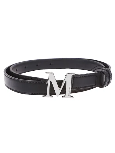 Max Mara Women Classic Leather Belt