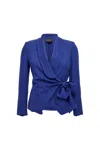 Max Mara Jacke Klenia Aus Seide In Blue