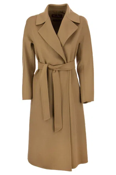 MAX MARA WOMEN'S CLES - WOOL, CASHMERE AND SILK COAT