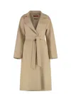 Max Mara Cles Single-breasted Wool Coat