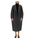 Max Mara Coat Asburg 12 In Grey