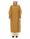 Max Mara Sack Coat In Brown