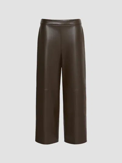Max Mara Women's Coated Jersey Cropped Trousers