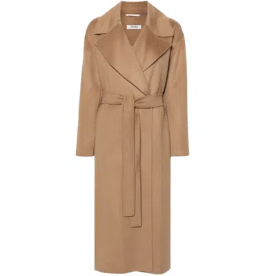 MAX MARA WOMEN'S COATS MAX MARA - DUTCH - CAMEL