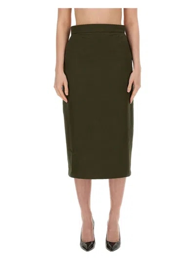 MAX MARA WOMEN'S COGNAC SKIRT