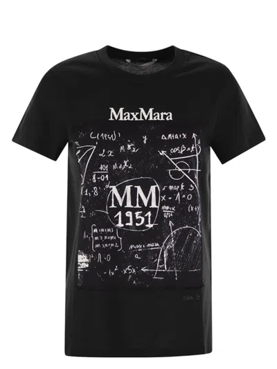 Max Mara Women's Colibri - Cotton T-shirt With Front Print