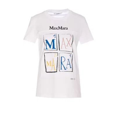 Max Mara Women Colibri Regular T-shirt In Printed Cotton