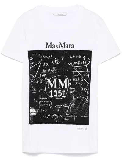 Max Mara Women Colibri T-shirt In White