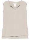 Max Mara Maxmara Colimbo Top Beige