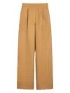 Max Mara Light And Airy Trouser For Women In Arena