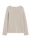 Max Mara Comfortable Wool And Cashmere Sweater In Nude