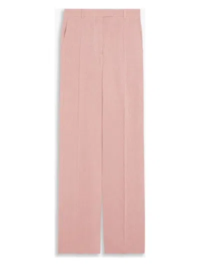 MAX MARA WOMEN'S CORDOVA LONG TROUSER PINK | SIZE 48 | 2516131032600025