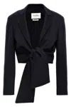 Max Mara Elegant Wool Jacket For Women In Blue