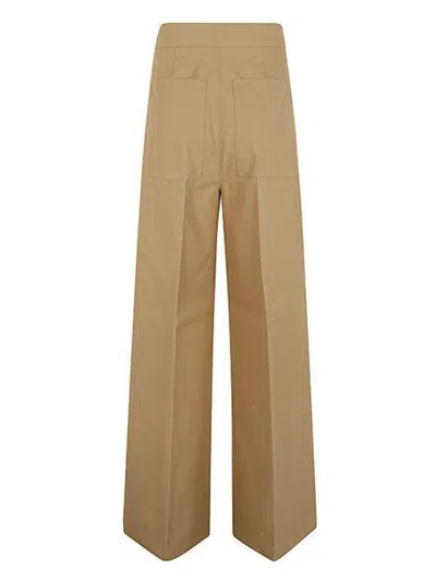 MAX MARA WOMEN'S CORTE ANTIDROP CANVAS TROUSER