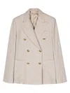 Max Mara Fred Jacket In Beige