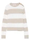 Max Mara Alfeo Sweater In White