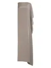 Max Mara Crepe-de-chine Gown In Grey