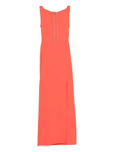 MAX MARA WOMEN'S CRESO SILK LONG DRESS