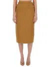 Max Mara Cresta Midi Skirt In Multicolor
