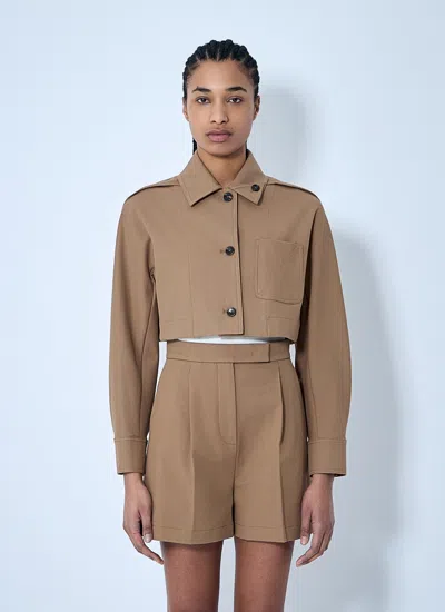 MAX MARA MAX MARA WOMEN CROP TAILORED JACKET