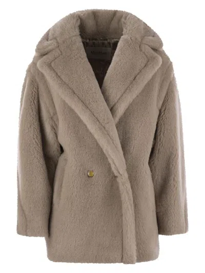 MAX MARA WOMEN'S CUBA SHORT COAT ARENA | SIZE SMALL | 2511081011600002