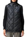 Max Mara The Cube Technical Puffer Vest In Blue