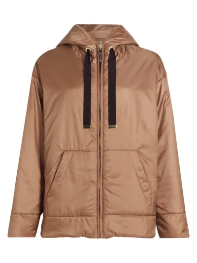 Max Mara Women's Dali Quilted Jacket In Camel
