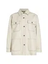 Max Mara Single-breasted Casual Jacket In Ivory
