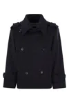 Max Mara Laveno Wool And Cashmere Over Trench Coat