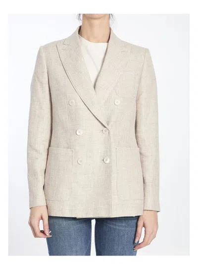 MAX MARA WOMEN'S DOUBLE-BREASTED JACKET