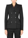 Max Mara Sabina Tailored Wool Blazer In Black