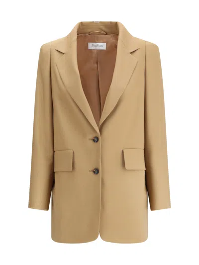 Max Mara Women Ebridi Blazer In Neutral