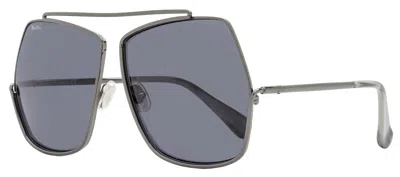 Max Mara Women's Elsa Sunglasses Mm0006 32n Gunmetal/horn 64mm In Multi