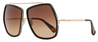 Max Mara Women's Elsa4 Sunglasses Mm0060 50f Gold/brown 64mm In Multi