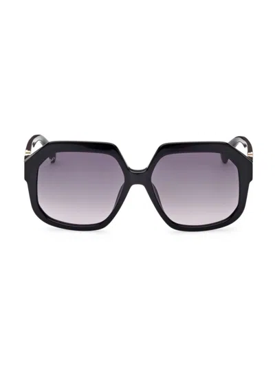 Max Mara Women's Emme 57mm Geometric Sunglasses In Gradient