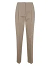 Max Mara Women's Empoli Straight Leg Trouser In Brown