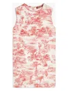 Max Mara Graphic-print Sleeveless Top In Red