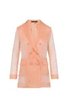 Max Mara Double-breasted Silk Jacket